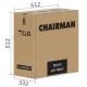 Кресло СН 661 sl (черная ткань). Фото товара с разных ракурсов.