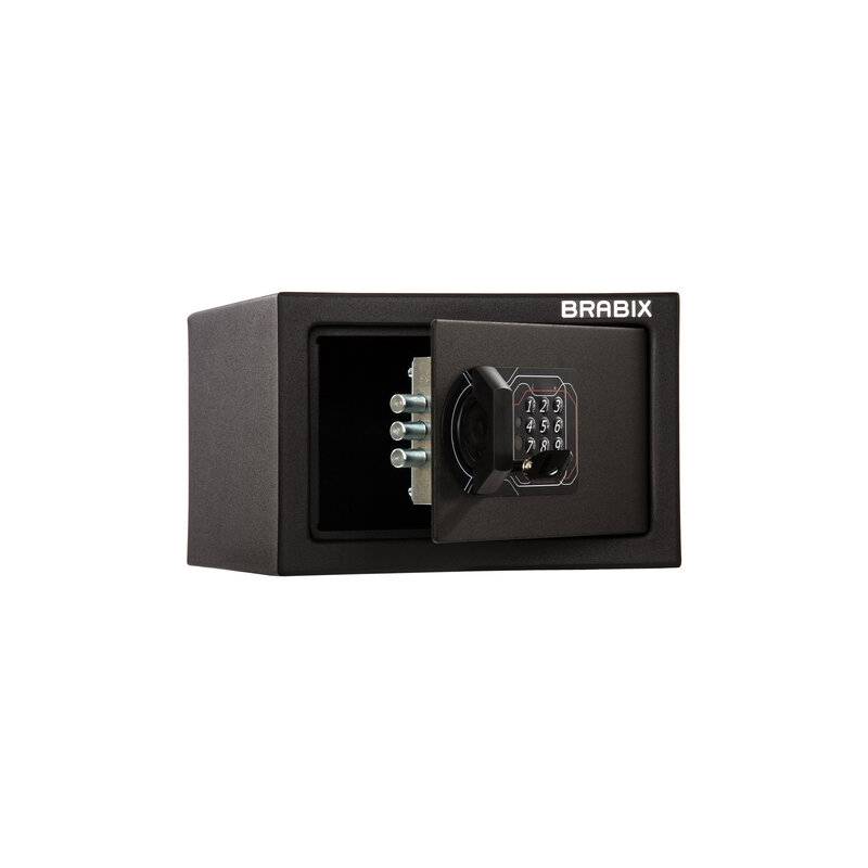 Сейф мебельный  "SF-170EL", 170х260х230 мм, электронный замок, черный, 291143, S103BR210614 главное фото